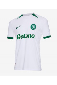 Sporting CP Voetbaltruitje Uit tenue 2024-25 Korte Mouw